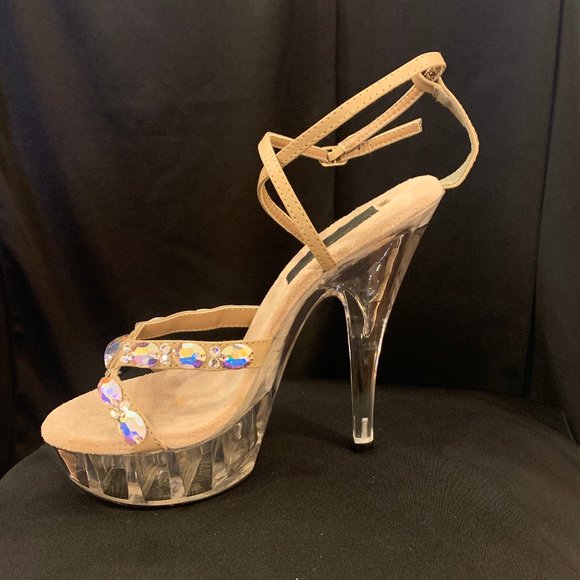 Large Swarovski crystals that cross over the top - Picture 3 of 3